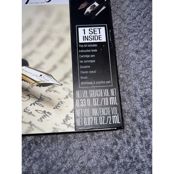 SPICEBOX Adult Art Craft & Hobby Kits Art Studio Calligraphy With 5 Class - Picture 3 of 7